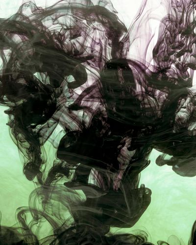 Flowing shapes suggesting soft physical motion